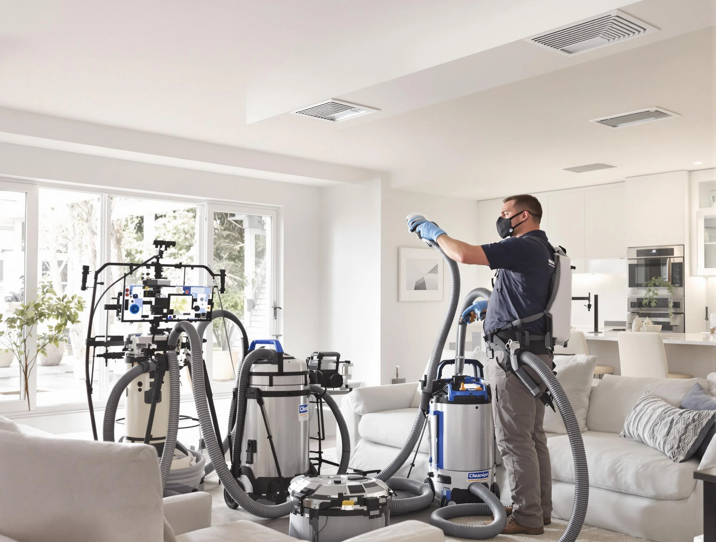 Professional AC duct cleaning by Brookline Air Duct Cleaning in Brookline