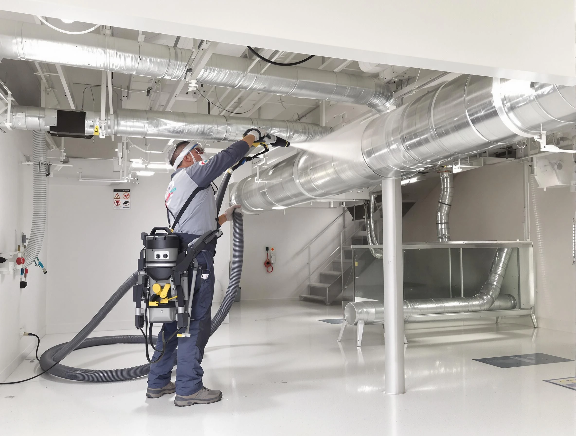 Professional central duct cleaning by Brookline Air Duct Cleaning in Brookline